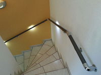 Punktbeleuchtung an der Treppe