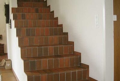 Diese Treppe ist gefährlich