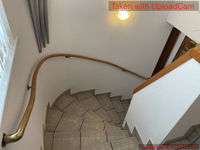 Handlauf an runder Treppe - Flexo Handlauf Basel