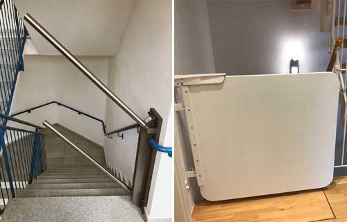 Treppenschranken/Treppentüren
